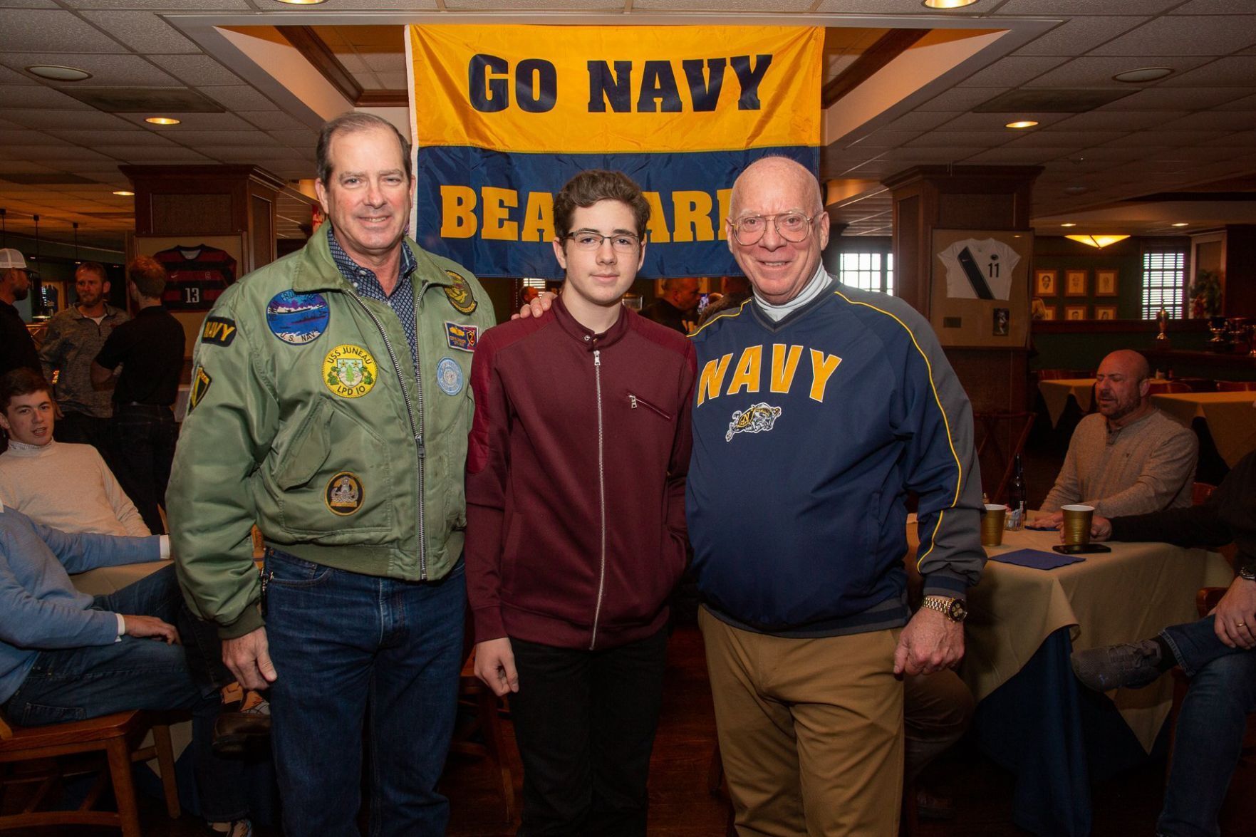 Wayne and William Chauncey, Jim Naumann